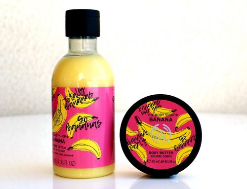 The Body Shop Banana Shower Cream and Body Butter